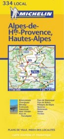 Alpes-De-Haute-Provence/Haute Alpes (Local Maps of France)