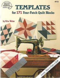Templates for 171 Four-Patch Quilt Blocks (4112)