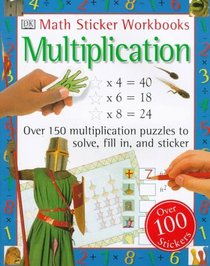 Math Sticker Workbooks: Multiplication