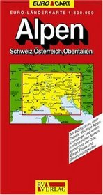 Grosse Landerkarte 1:800.000 (GeoCenter Euro Map) (German Edition)