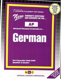 AP German (w/audio CD) (Advanced Placement Test Series)