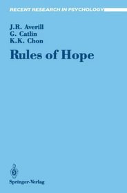 Rules of Hope (Recent Research in Psychology)