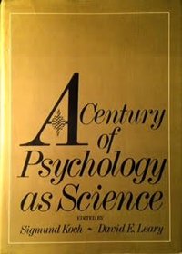 Century of Psychology As Science