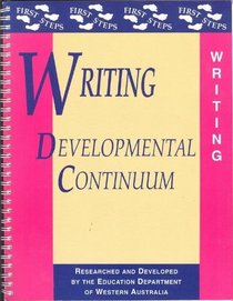 Writing Developmental Continuum (First Steps)
