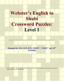 Webster's English to Shubi Crossword Puzzles: Level 1