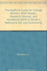 Bedford Guide for College Writers 8e 4-in-1 paper & Writer's Reference 6e & paperback dictionary