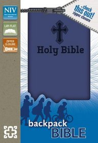 NIV Backpack Zipper Bible