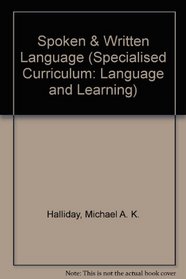 Spoken & Written Language (Specialised Curriculum: Language and Learning)