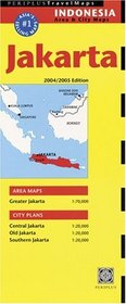 Periplus Travel Maps Jakarta 2004/2005: Indonesia Area  City Maps (Periplus Travel Maps)