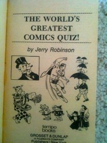 The World's Greatest Comics Quiz