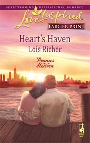 Heart's Haven (Pennies from Heaven, Bk 2) (Love Inspired, No 435) (Larger Print)