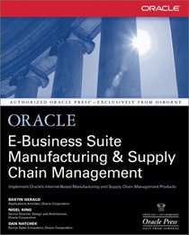 Oracle E-Business Suite Manufacturing  Supply Chain Management
