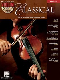 Classical: Violin Play-Along Volume 3 (Hal Leonard Violin Play Along)
