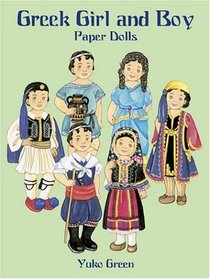 Greek Girl and Boy Paper Dolls