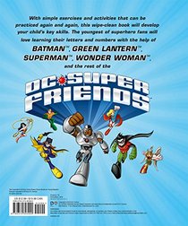 DC Super Friends Workbook ABC 123: Over 50 pages of wipe-clean letters and numbers to practice