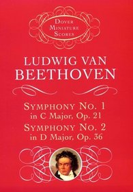Symphony No. 1  No. 2 (Dover Miniature Scores)