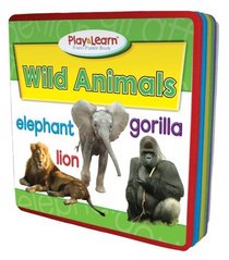 Wild Animals Play & Learn Foam Puzzle Book (Play & Learn Foam Puzzle Books)