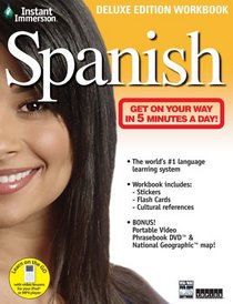 Instant Immersion Spanish Deluxe Edition Workbook (Instant Immersion)