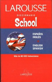 Diccionario School Pocket Espanol - Ing Ing - ESP