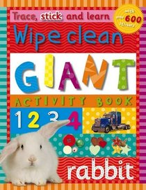Trace, Stick and Learn Wipe Clean Giant Activity Book