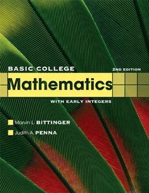 Basic College Mathematics with Early Integers plus MyMathLab/MyStatLab Student Access Code Card (2nd Edition)