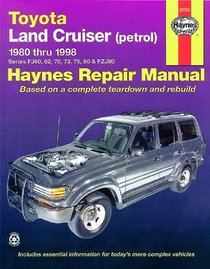 Toyota Land Cruiser Automotive Repair Manual: 1980 to 1998 (Haynes Automotive Repair Manuals)