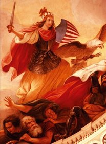 Detail, the Apotheosis of Washington