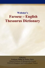 Websters Faroese - English Thesaurus Dictionary