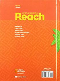 Reach B: Texas Student Anthology Volume 1 (National Geographic Reach)