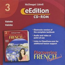 Discovering French Nouveau! 3 Rouge eEdition Cd-rom