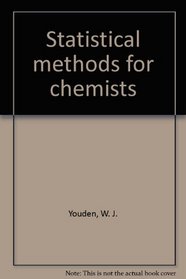 Statistical methods for chemists