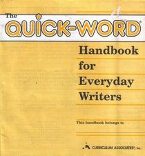 The Quick-Word Handbook for Everyday Writers