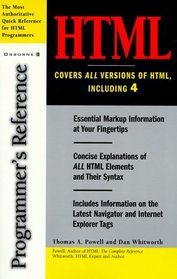 HTML Prorammer's Reference