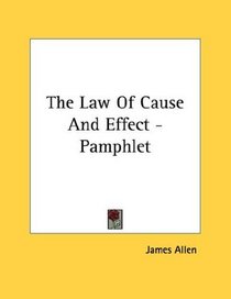 The Law Of Cause And Effect - Pamphlet