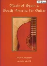 Music of Spain and South America for Guitar (Book & Audio CD)