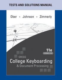 Ober:  Instructor Resource Kit (Word 2010)