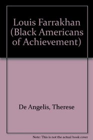 Louis Farrakhan: Political Activist (Black Americans of Achievement)