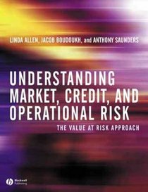 Understanding Market, Credit, and Operational Risk: The Value at Risk Approach