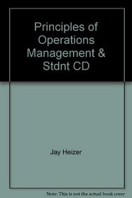 Principles of Operations Management & Stdnt CD