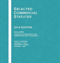 Selected Commercial Statutes (Selected Statutes)