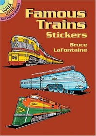 Famous Trains Stickers (Dover Little Activity Books)