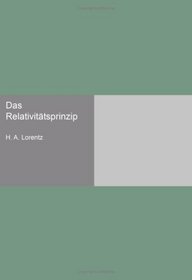 Das Relativittsprinzip (German Edition)