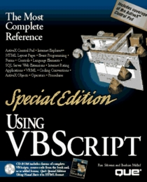 Using Vbscript (Using ... (Que))