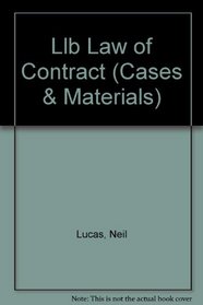 LLB Cases and Materials: Law of Contract (Blackstones LLB Cases & Materials)