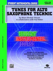 Student Instrumental Course Tunes for Alto Saxophone Technic