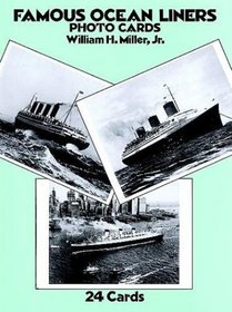 Famous Ocean Liners Photo Postcards (Card Books)