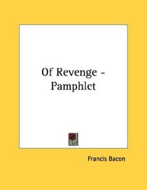 Of Revenge - Pamphlet