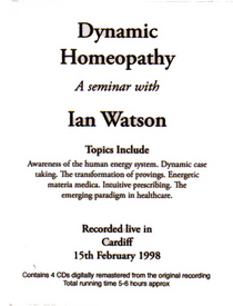 Dyanmic Homeopathy
