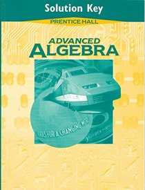 Advanced Algebra Tools For A Changing World Solution Key