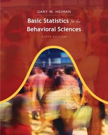 Student Workbook with Study Guide for Heiman's Basic Statistics for the Behavioral Sciences, 6th